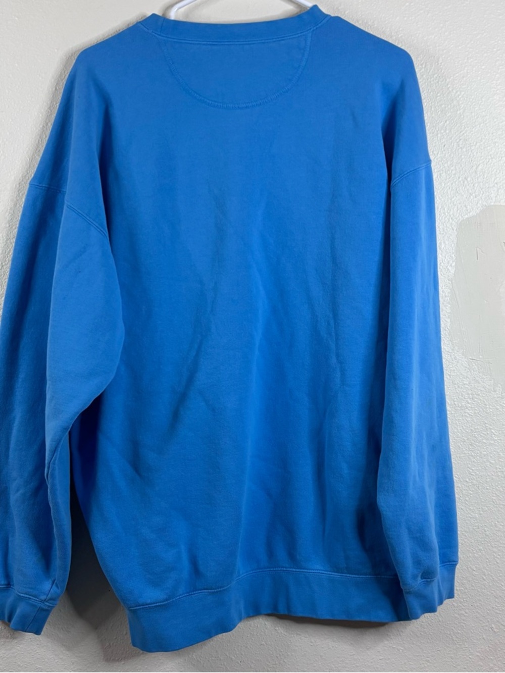 Disneyland Sky Blue Pullover Mickey Mouse Disney World Sz Large Sweatshirt - Picture 9 of 9